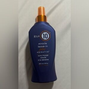 It’s a 10 Miracle Leave-in plus Keratin -10 fl oz
